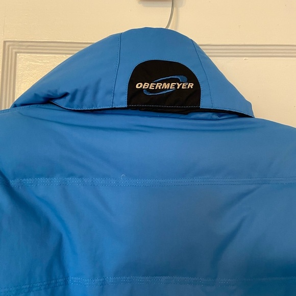 Obermeyer Goose Down Waterproof Snow Puffer Jacket Size 8 - Picture 11 of 16